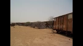 Eritrea. De Asmara a Massawa. Abandoned train station and trains. 2016 (2)
