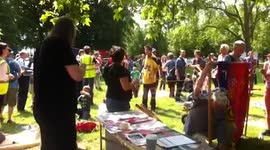 TUSC Protest At Clapham Common