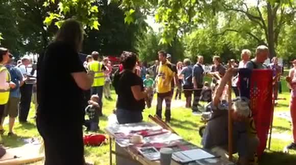 TUSC Protest At Clapham Common