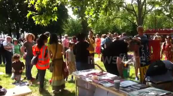 TUSC (Trade Unionist And Socialist Coalition) Protest Clapham Common