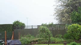 Hail and Thunderstorm over Wales | Cwmbran, Gwent (May 22 2014)