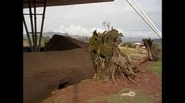 Ethiopia. Lalibela (1) Upper views Bet Maryam & Medhalem Alem. 2016 Orthodox Church