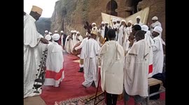 Ethiopia. Lalibela (3) Ceremonia religiosa, religious ceremony. Bet Maryam 1. 2016