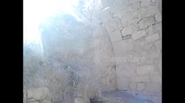 Jordania. Jordan. Karak. Interior castillo cruzados. Crusaders castle. 2016