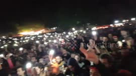 Magical light bulbs on Nick Murphy concert