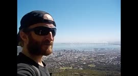 South Africa. Ciudad del Cabo. Table Mountain. Toma (1) Going up half way. 2016