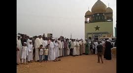 Sudan. Khartoum. Omdurman. Halgt Zikr. Hamed el Nil Mosque. 2016 (2) General view