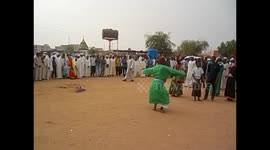 Sudan. Khartoum. Omdurman. Halgt Zikr. Hamed el Nil Mosque. 2016 (3) Whirling dervishes. Religious ceremony