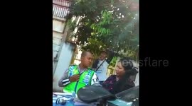 the funny cop counted a ladyboy