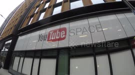 Homeless man wanders into the YouTube headquarters 