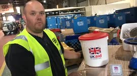 UK AID SUPPLIES CARRIBEAN AFTER HURRICANE IRMA