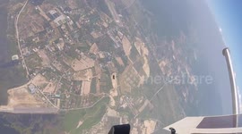 My swoop 270 velo 75 fast parchute landing