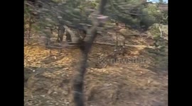 North Korea. DPRK. Kaesong (6) Video from the bus, bicycles and propaganda van. 2015