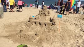 Sandman Sandcastle for 39th Annual Contest