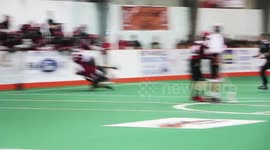 Rebels vs Halton Hills (August 6, 2014)(GM1) Fight & End of Game