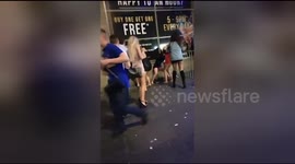 Women fight in Newcastle