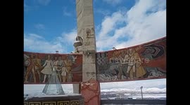 Mongolia. Ulan Bator. Ulaan Baatar. Zain memorial and city views. 2015