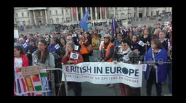 The Citizens' Rally in Trafalgar Square