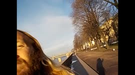 Russia. Saint Petersburg. Frozen river views. Water ice. 2015