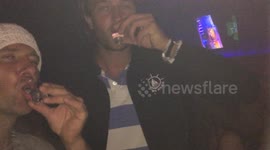 Drinking party shots bar