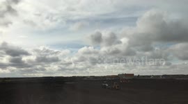 Fast moving clouds over Alberta Time Lapse video