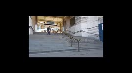 Inline skating fail (london)