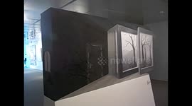 Taiwan. Taipei 101 WTC Observatory. 3D three dimensional paintings exposition. 2015 (2)