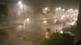 Hurricane Maria hits Pointe-à-Pitre, Guadeloupe
