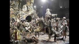 Italy. Caserta. La Reggia. Huge bethlem inside of the royal palace. 2015