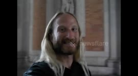 Italy. Italia. Caserta. La Reggia. Entrance royal palace, stairs and chapel. 2015