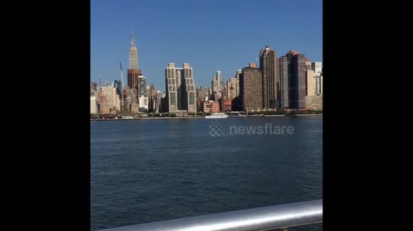 New York City Skyline from East River Ferry