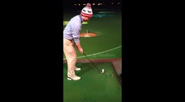 Golf trick shot