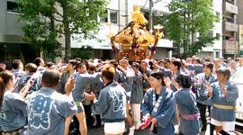 Yakuza sanja matsuri May 15th 2016 akihabara sensoji mikoshi final day genki Japan tokyo