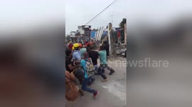 Newsflare Edit - Jojutla, Morelos. Sismo México 2017