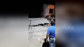 Newsflare Edit - Jojutla, Morelos. Sismo México 2017