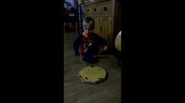 Kids play music - Miles and Orson play 'Rock Stars'