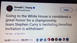 Lebron James Calls Trump 