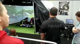 Emergency services show simulation