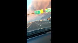 91 Freeway Fires #CanyonFire https://t.co/Q9GaywbIAU