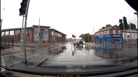 Lucky escape in Beeston Nottingham.