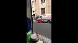 Car chase in santiago de Chile