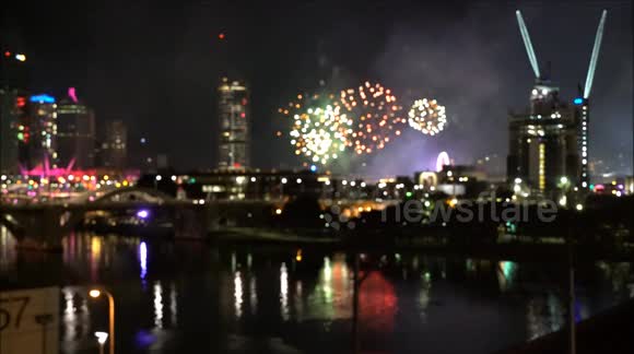 Brisbane Festival Riverfire 2017 Fireworks Closing Ceremony
