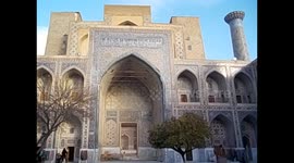 Uzbekistan. Samarkand. Samarcanda. 2015. (3) Registan square. Madrasa Ulugbek medressa