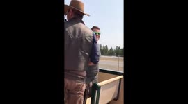 Surprise Proposal at Theme Park