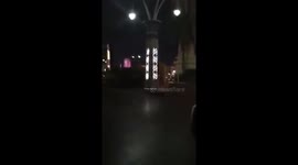 Las Vegas taxi driver's eyewitness video of shooting venue