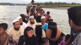 The journey of Rohingya to Bangladesh