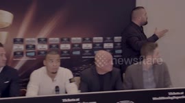 Incredible! Ahmet Oner loses the plot at Yildirim-Eubank presser