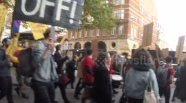 Protest at BFI Film Festival
