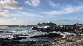 Waves at Godrevy
