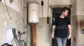 Attempt on disassemble water tank gone wrong!